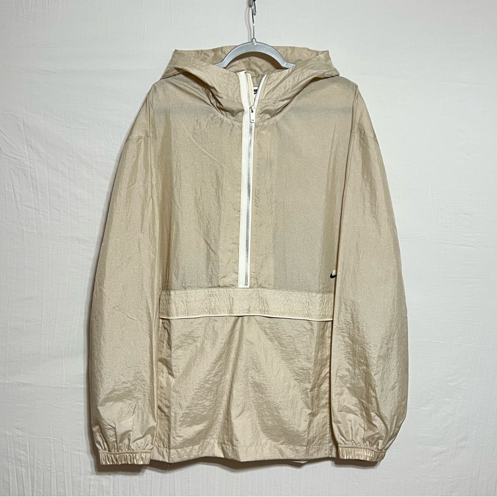 Nike 2/3 zip hooded windbreaker